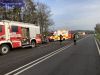 Unfall mit Straßenfahrzeugen, Verkehrshindernis