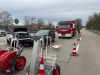 Bild-Nr. 1818 Unfall mit Straßenfahrzeugen, Verkehrshindernis