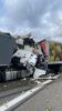 Unfall mit Straßenfahrzeugen, Verkehrshindernis
