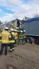 Unfall mit Straßenfahrzeugen, Verkehrshindernis