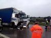 Unfall mit Straßenfahrzeugen, Verkehrshindernis