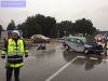 Bild-Nr. 646 Unfall mit Straßenfahrzeugen, Verkehrshindernis