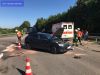 Bild-Nr. 734 Unfall mit Straßenfahrzeugen, Verkehrshindernis