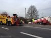 Bild-Nr. 535 Unfall mit Straßenfahrzeugen, Verkehrshindernis