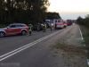 Bild-Nr. 497 Unfall mit Straßenfahrzeugen, Verkehrshindernis